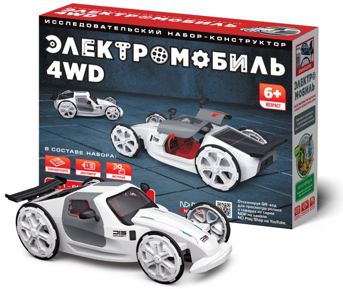 Конструктор ND Play «Электромобиль 4WD» 6+