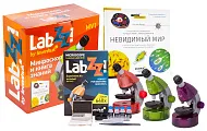 Набор Levenhuk LabZZ MV1: микроскоп и книга