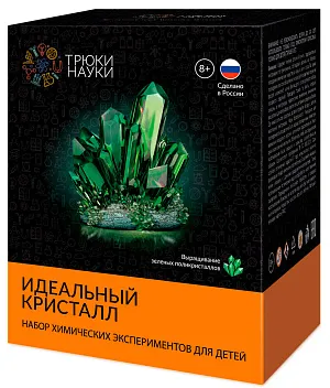 Набор «Трюки науки» Z118 «Идеальный кристалл», зеленый, изображение 1