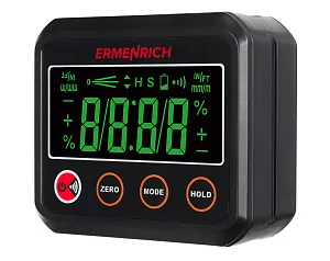Цифровой уровень Ermenrich Verk LQ40, черный, изображение 1
