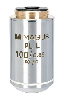 Объектив MAGUS 100PLL 100х/0,85 Plan L WD 0,40 мм, изображение 1