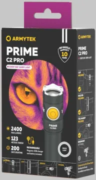 Фонарь Armytek Prime C2 Pro Magnet USB, белый свет, изображение 4