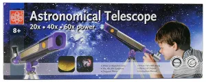 Телескоп игрушечный EDU-TOYS 20x, 40x, 60x, изображение 2