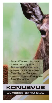 Бинокль Konus Konusvue 8x40 WA, изображение 14