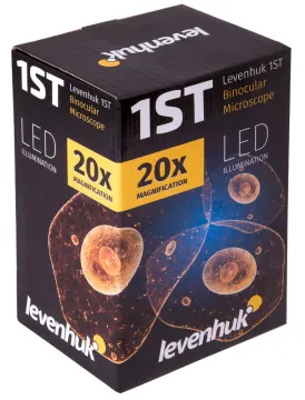 Микроскоп Levenhuk 1ST, бинокулярный, изображение 11