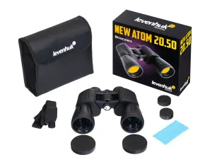 Бинокль Levenhuk New Atom 20x50, изображение 4