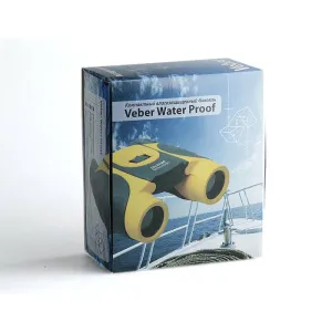Бинокль Veber 8x25 WP, желто-черный, изображение 3