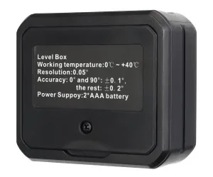 Цифровой уровень Ermenrich Verk LQ40, черный, изображение 4