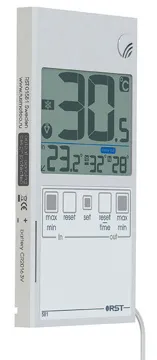 Термометр цифровой RST 01581, оконный, ультратонкий, изображение 3