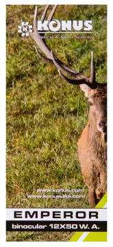 Бинокль Konus Emperor 12x50 WA Green, изображение 5