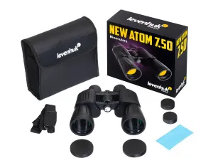 Бинокль Levenhuk New Atom 7x50, изображение 4