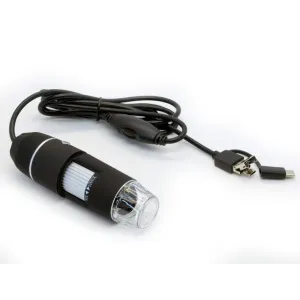 USB-микроскоп цифровой CS02 50–1000x 2 Мпикс, изображение 4