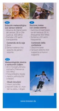 Метеостанция Bresser Translucidus с прозрачным корпусом, серая, изображение 18