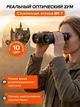 Фотобинокль Levenhuk Kelvin Snap 10x50, изображение 28