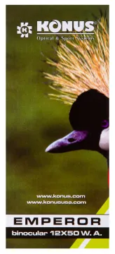 Бинокль Konus Emperor 12x50 WA Green, изображение 4